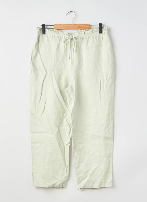 Pantalon droit vert MANGO femme