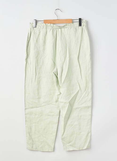 Pantalon droit vert MANGO femme