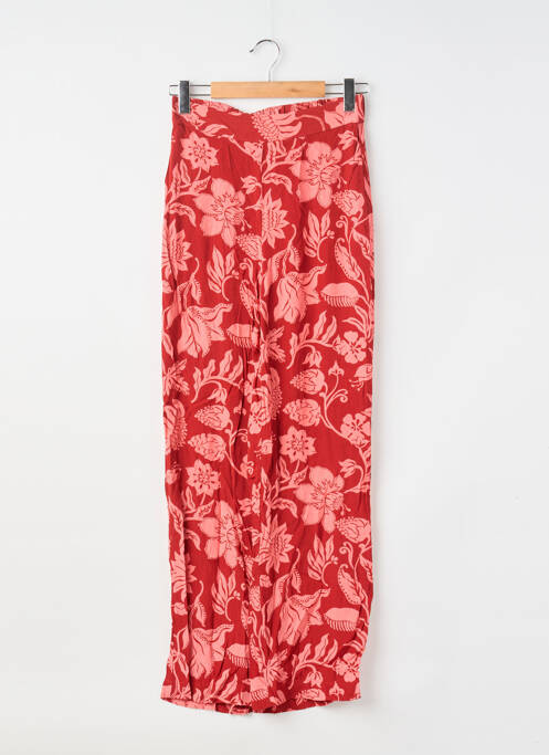Pantalon large rose MANGO femme