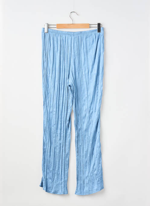 Pantalon droit bleu MANGO femme