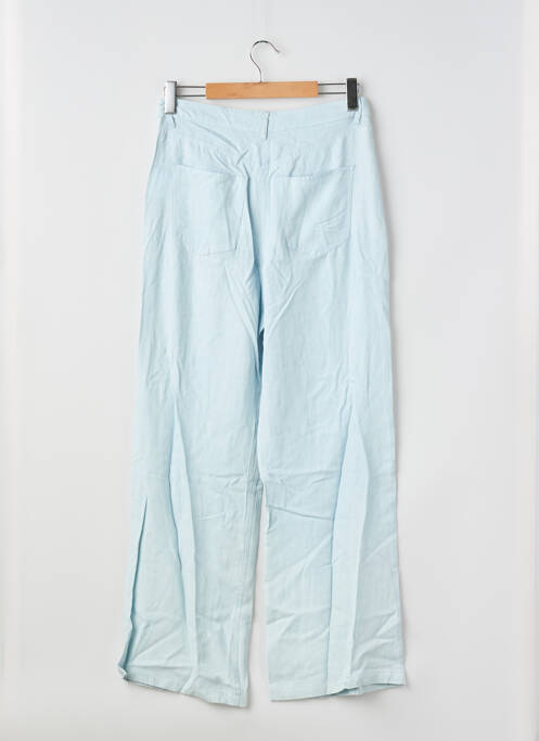 Pantalon droit bleu MANGO femme
