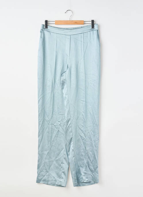 Pantalon large bleu MANGO femme