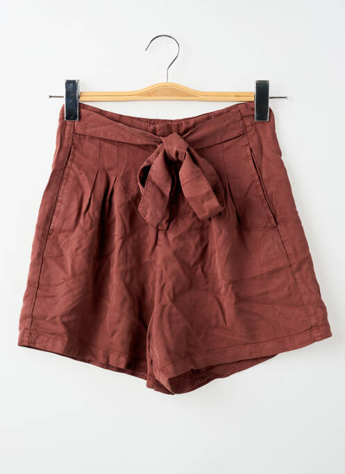 Short marron VERO MODA femme