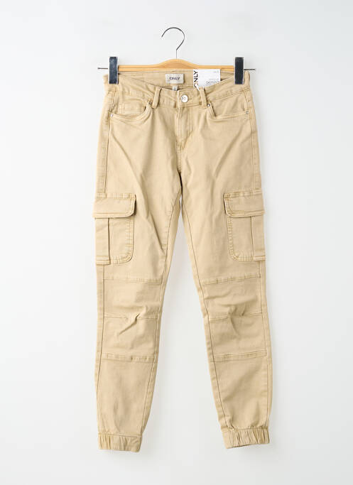 Pantalon cargo beige ONLY femme