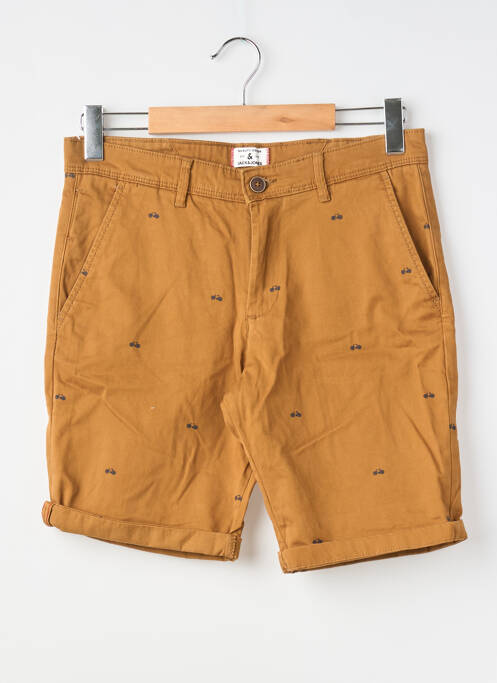 Bermuda marron JACK & JONES homme