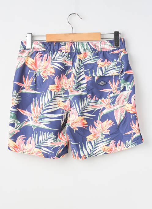 Short de bain bleu SUPERDRY homme
