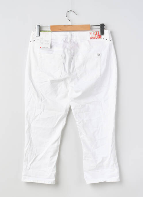 Pantacourt blanc STREET ONE femme