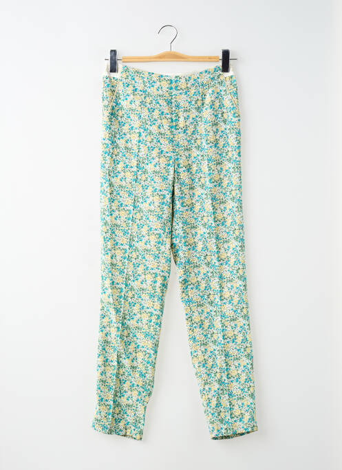 Pantalon droit bleu LE TEMPS DES CERISES femme