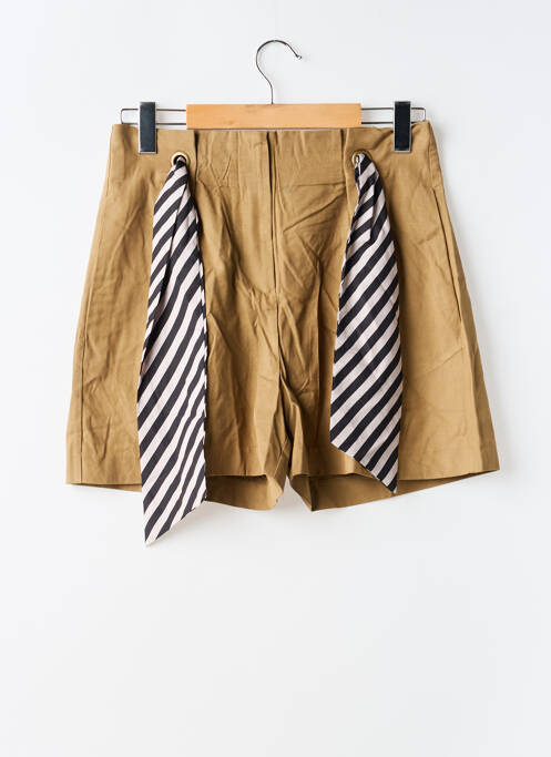 Short marron MANGO femme