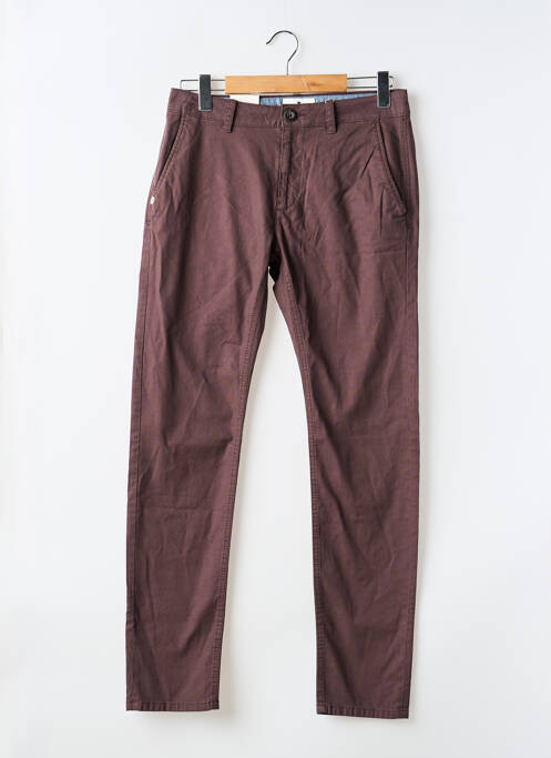 Pantalon chino marron TOM TAILOR homme