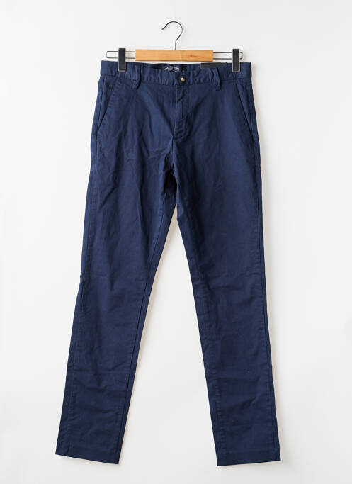 Pantalon chino bleu BRUCE & BUTLER  homme