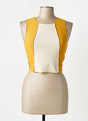 Débardeur orange ONLY femme