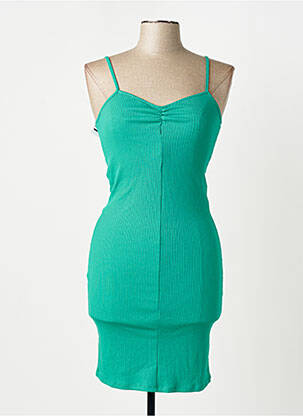 Robe courte vert JACQUELINE DE YONG femme