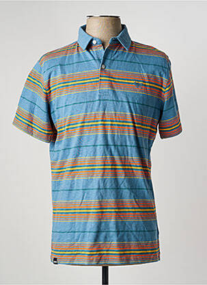 Polo bleu SUPERDRY homme