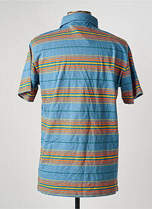 Polo bleu SUPERDRY homme