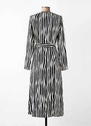 Robe longue noir MANGO femme