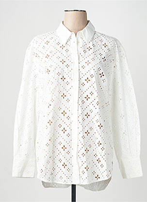 Chemisier beige MANGO femme