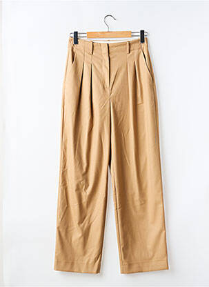 Pantalon droit marron ESPRIT femme