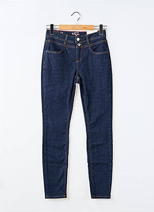 Jeans coupe slim bleu STREET ONE femme