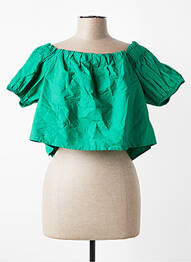 Chemisier vert JACQUELINE DE YONG femme