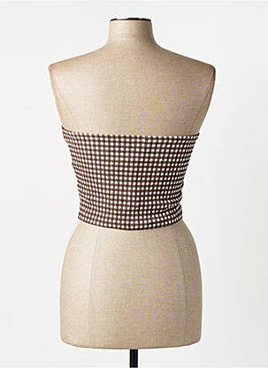 Débardeur marron ONLY femme