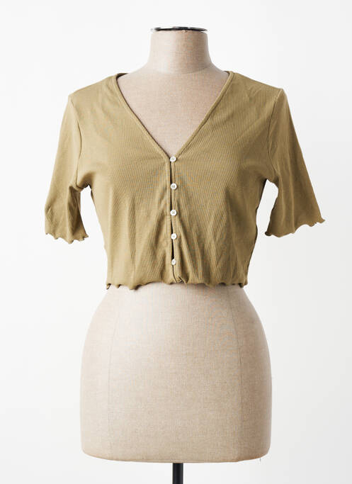 T-shirt marron ONLY femme