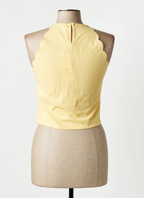 Débardeur jaune JACQUELINE DE YONG femme