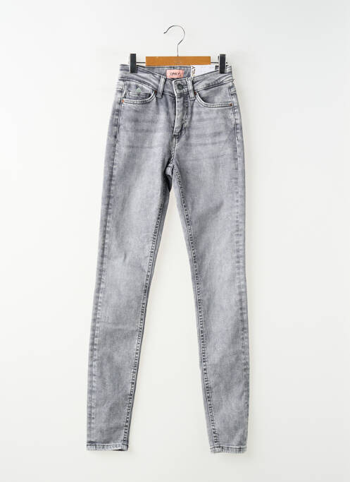 Jeans skinny gris ONLY femme