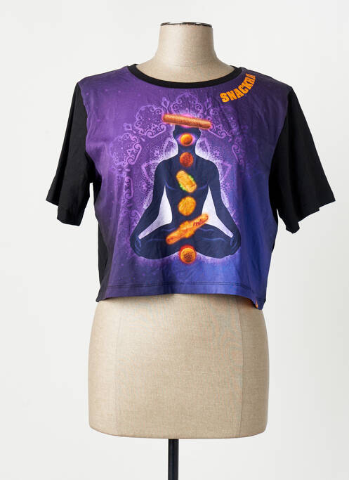 T-shirt noir MORA femme