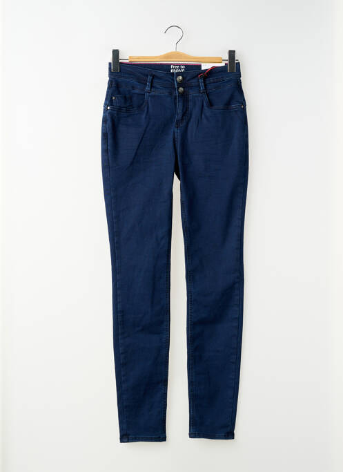 Jeans coupe slim bleu STREET ONE femme