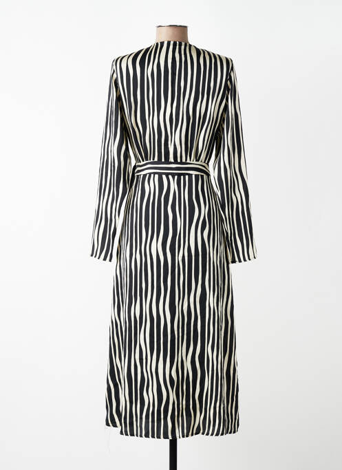 Robe longue noir MANGO femme