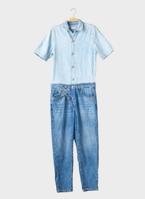 Combi-pantalon bleu LE TEMPS DES CERISES femme