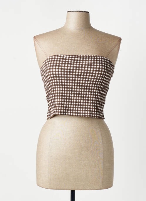 Débardeur marron ONLY femme