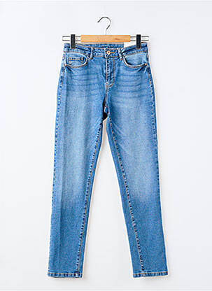 Jeans coupe droite bleu VILA femme