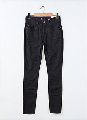 Jeans coupe slim noir STREET ONE femme