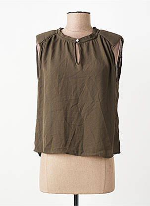 Blouse vert MORGAN femme