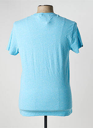 T-shirt bleu SUPERDRY homme