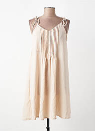 Robe courte beige JACQUELINE DE YONG femme