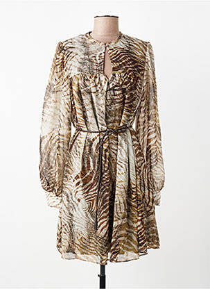 Robe mi-longue vert GUESS femme