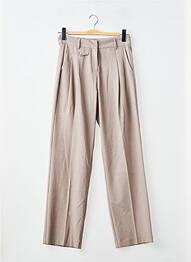 Pantalon droit or ONLY femme