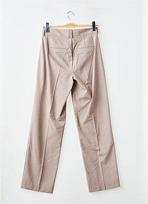 Pantalon droit or ONLY femme
