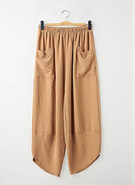 Pantalon large marron TERRA DI SIENA femme