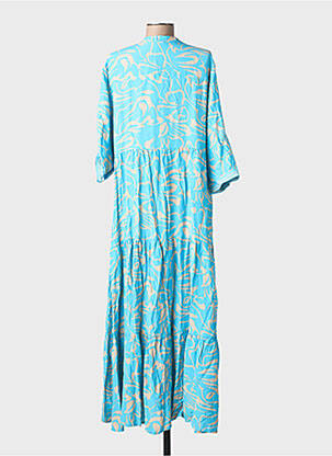 Robe longue bleu MORE & MORE femme