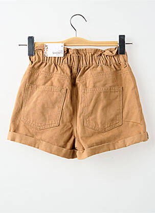 Short marron ONLY femme