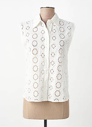 Chemisier blanc JACQUELINE DE YONG femme