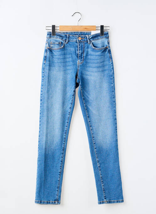 Jeans coupe droite bleu VILA femme