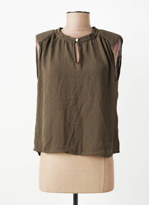 Blouse vert MORGAN femme