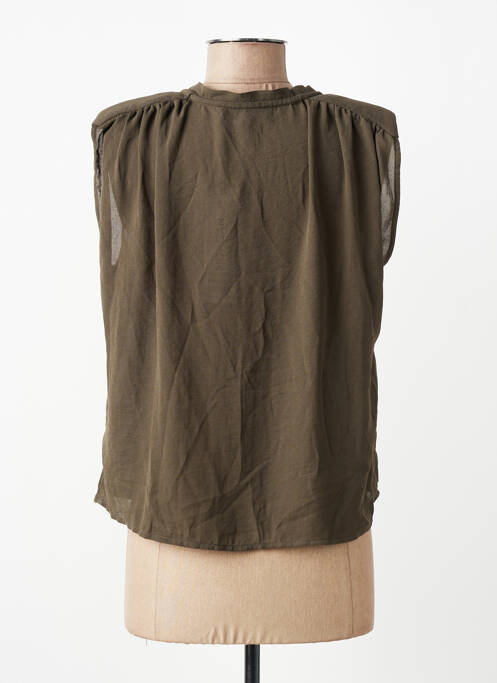 Blouse vert MORGAN femme