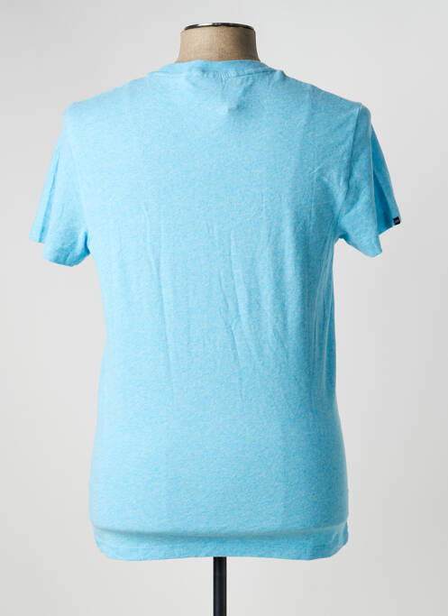T-shirt bleu SUPERDRY homme