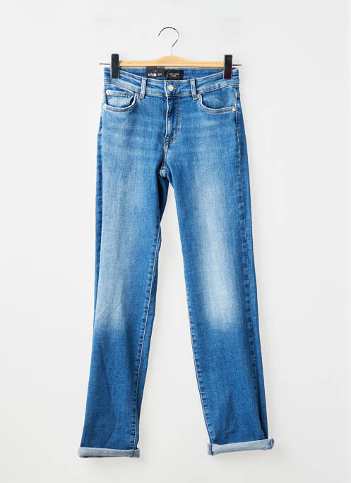 Jeans coupe droite bleu VERO MODA femme